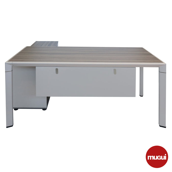 Escritorio en L de 185cm KEN-102-1850