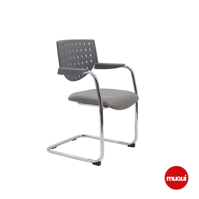 Silla de espera gris ANJ-2003-GRIS