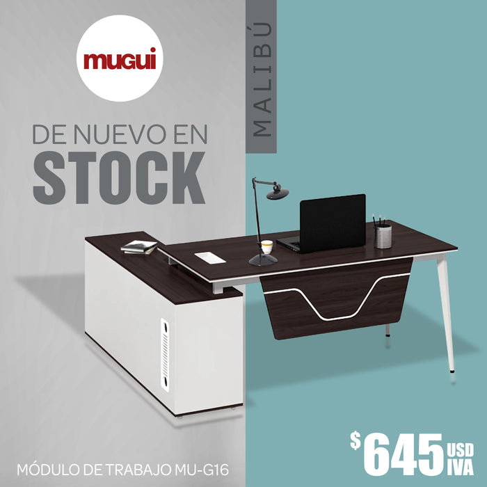 Escritorio Malibu MU-G16-18