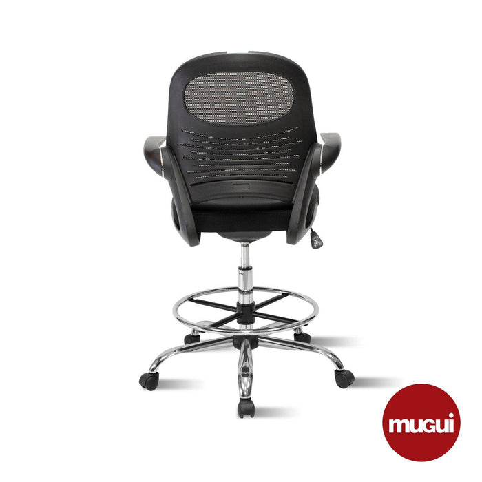 Silla ergonómica tipo cajero 61C - MueblesMugui