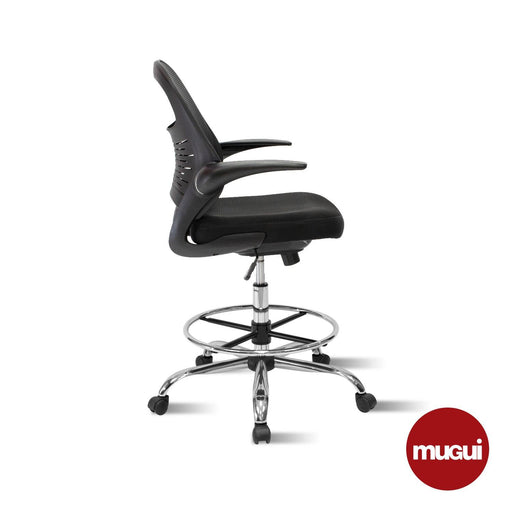 Silla ergonómica tipo cajero 61C - MueblesMugui