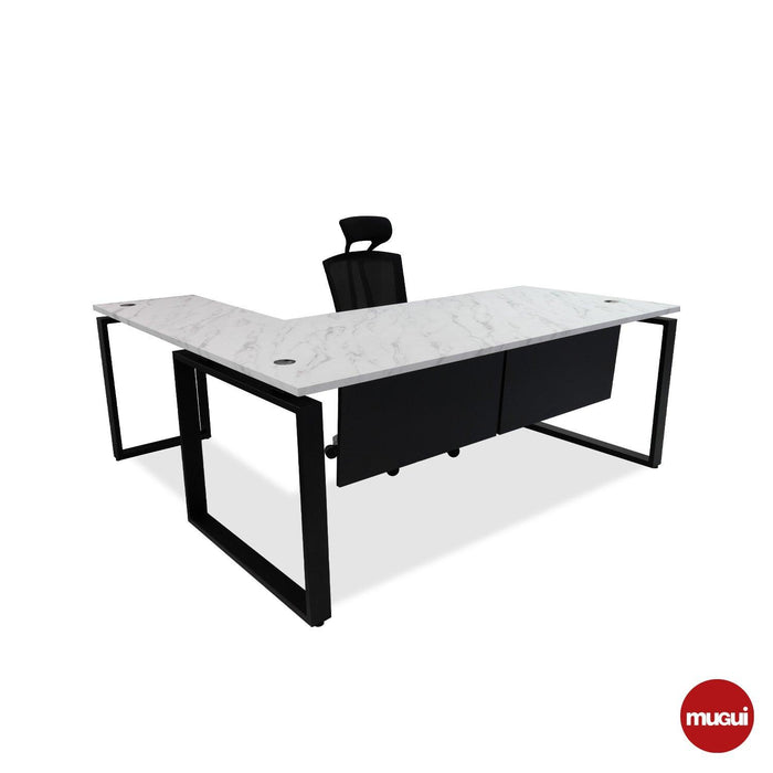 Escritorio en escuadra IBIZA THEA-CV2018 - MueblesMugui