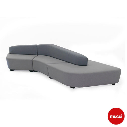 FS-2091 Sofá Boomerang - MueblesMugui