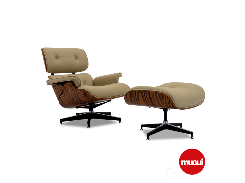 Butaca Lounge Eames SIL-MADERA