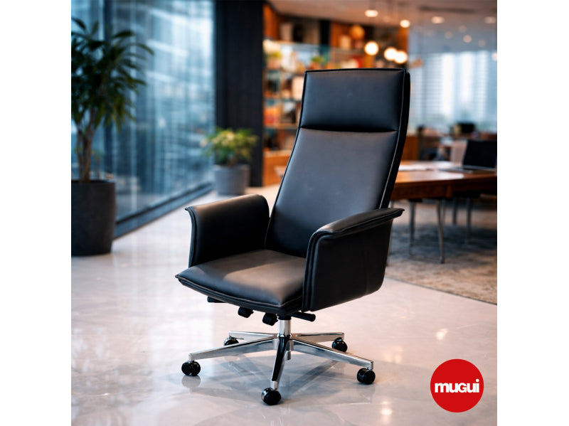 Silla Ejecutiva color negro Valencia VAL-P01A (PREVENTA)