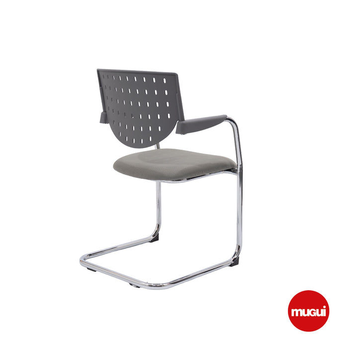 Silla de espera gris ANJ-2003-GRIS