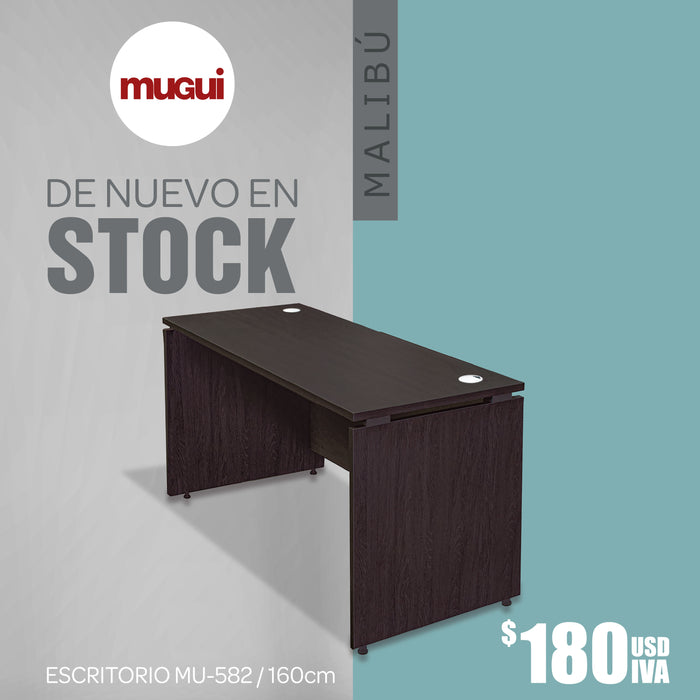 Escritorio recto 160cm MU-582