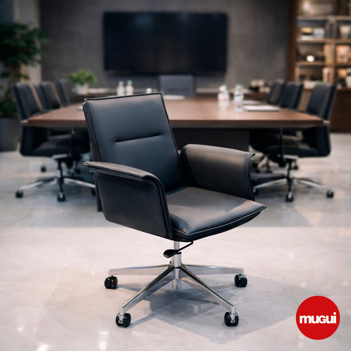 Silla Ejecutiva respaldo bajo Linea Valencia VAL-P01B (PREVENTA)