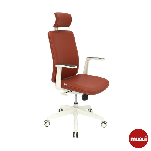 63-ZHU-923-CAFE-MA Silla Premium - MueblesMugui