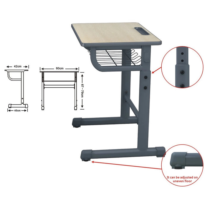 Mesa tipo pupitre KAI-103 - MueblesMugui