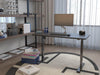 Escritorio ajustable eléctrico madera - MueblesMugui