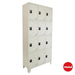 Locker metálico 12 compartimientos - MueblesMugui