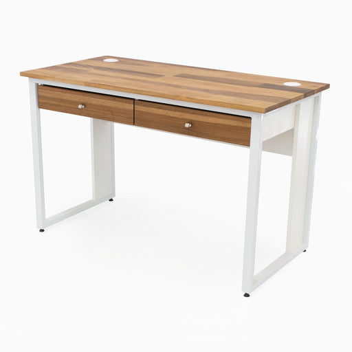 Escritorio de sobre en madera con gavetas y respaldo MMCFW-000546 - MueblesMugui
