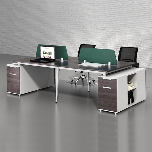 Estación de trabajo para 4 personas - MueblesMugui