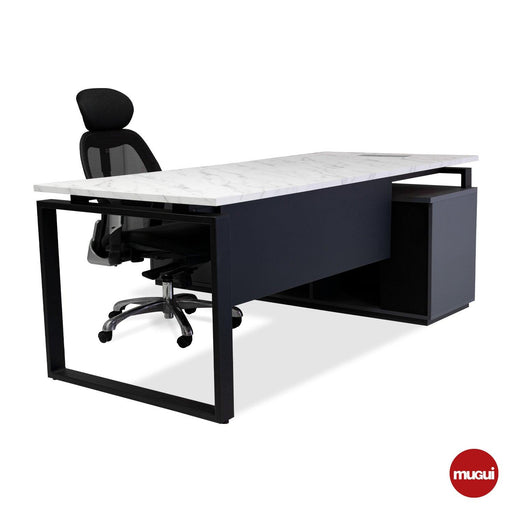Escritorio con Auxiliar Ibiza THEA-CV2018-90 - MueblesMugui